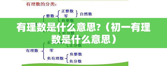 有理数是什么意思?（初一有理数是什么意思）