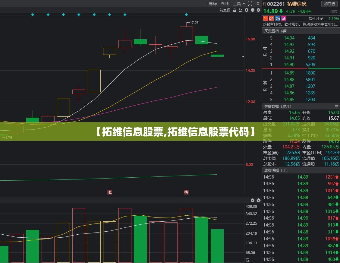 【拓维信息股票,拓维信息股票代码】
