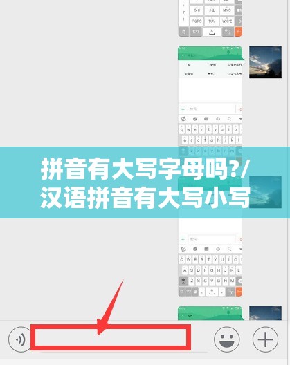 拼音有大写字母吗?/汉语拼音有大写小写吗