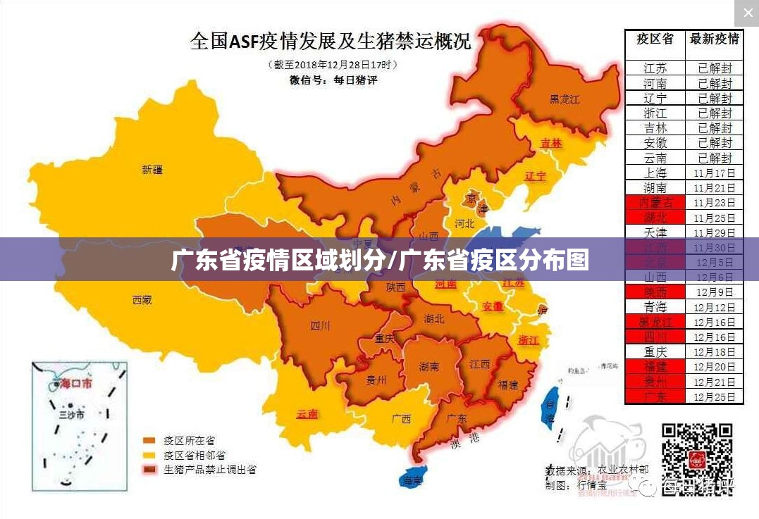 广东省疫情区域划分/广东省疫区分布图