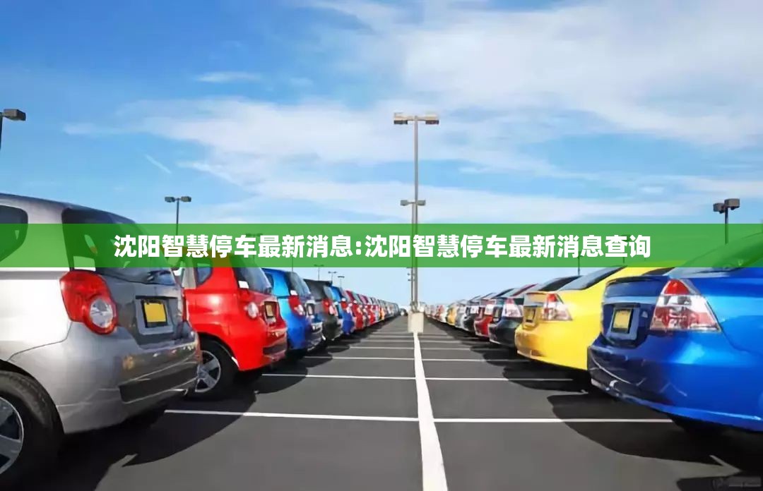 沈阳智慧停车最新消息:沈阳智慧停车最新消息查询