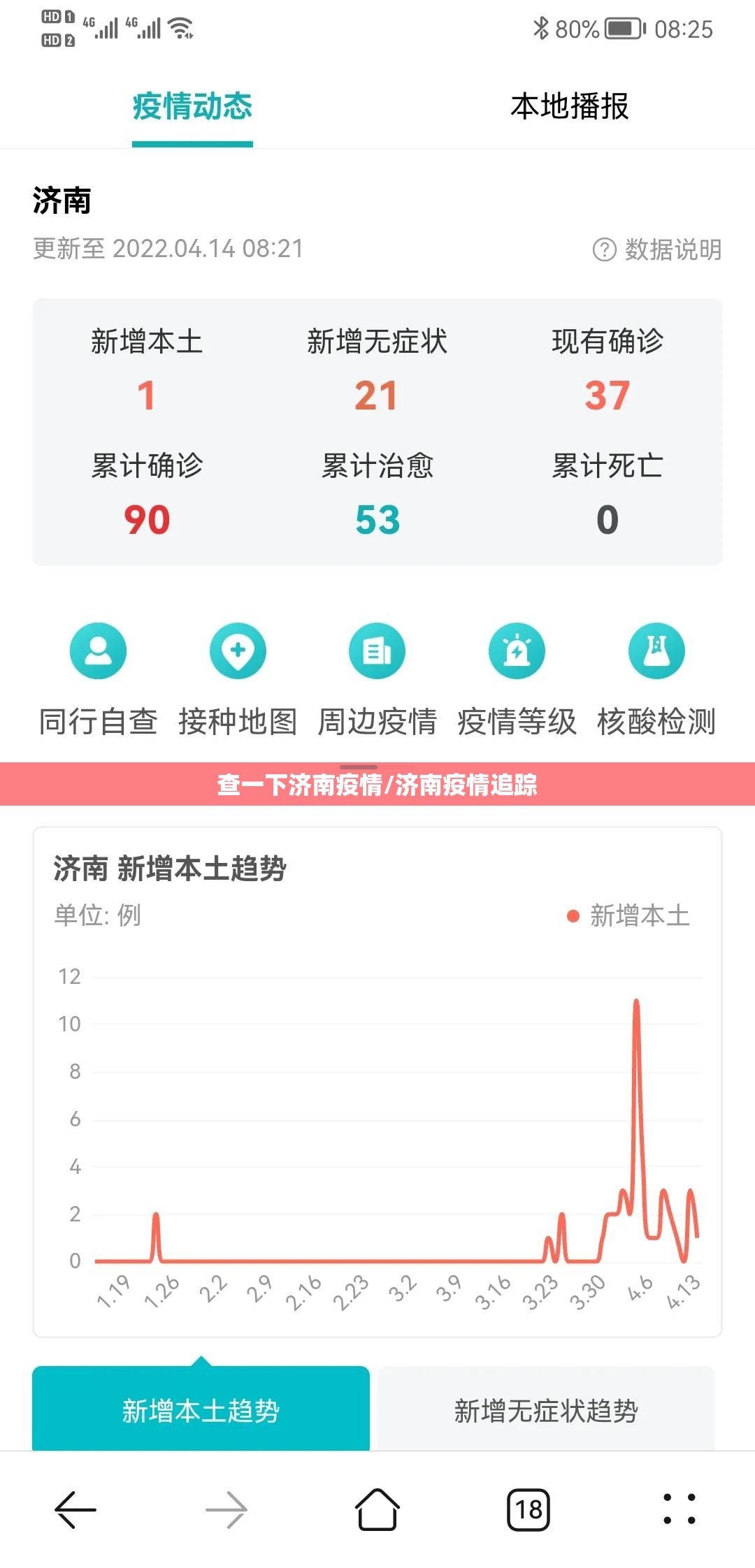 查一下济南疫情/济南疫情追踪