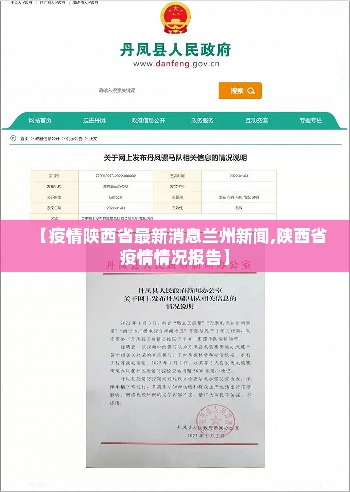 【疫情陕西省最新消息兰州新闻,陕西省疫情情况报告】